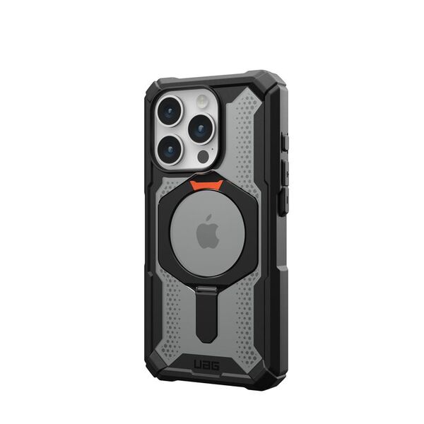 UAG UAG Plasma XTE Kickstand - προστατευτική θήκη για iPhone 15 Pro συμβατή με MagSafe (μαύρο πορτοκαλί)