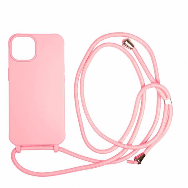 Mobile Origin Etui Lanyard Pink - iPhone 14