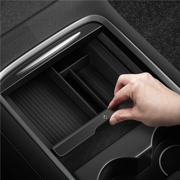 Spigen Spigen Tesla Center Console Organizer, black - Model Y/3