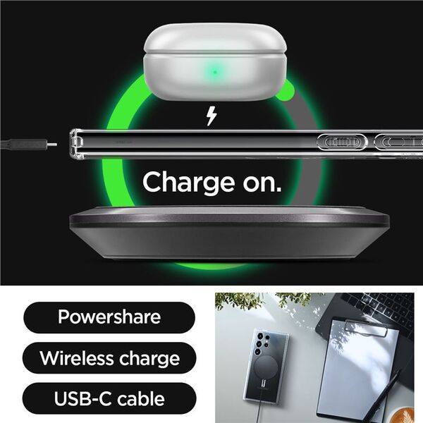 Spigen Spigen Ultra Hybrid OneTap Metal Ring MagSafe, zero one - Samsung Galaxy S24 Ultra