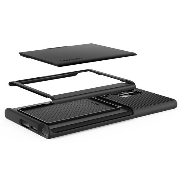 Spigen Spigen Slim Armor CS, μαύρο - Samsung Galaxy S24 Ultra