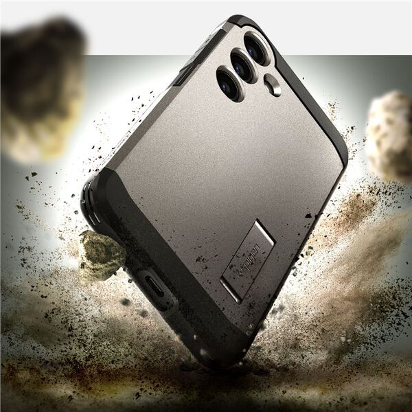 Spigen Spigen Tough Armor, gunmetal - Samsung Galaxy S24 13186039 8809971222341