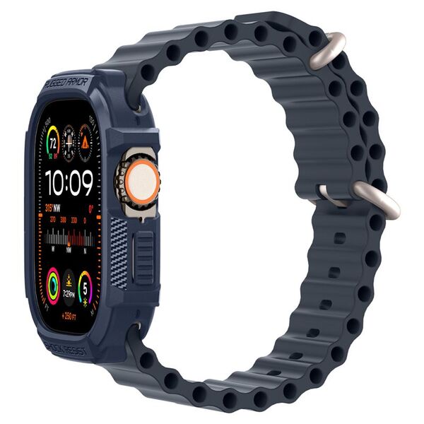 Spigen Spigen Rugged Armor, navy blue - Apple Watch Ultra 2/1 49mm
