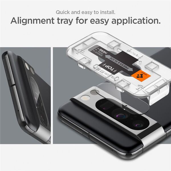 Spigen Spigen Glass tR EZ Fit Optik 2 Pack, crystal clear - Google Pixel 8 Pro