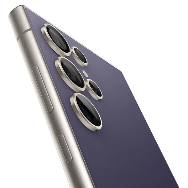 Spigen Spigen Glass tR EZ Fit Optik Pro 2 Pack, violet - Samsung Galaxy S24 Ultra
