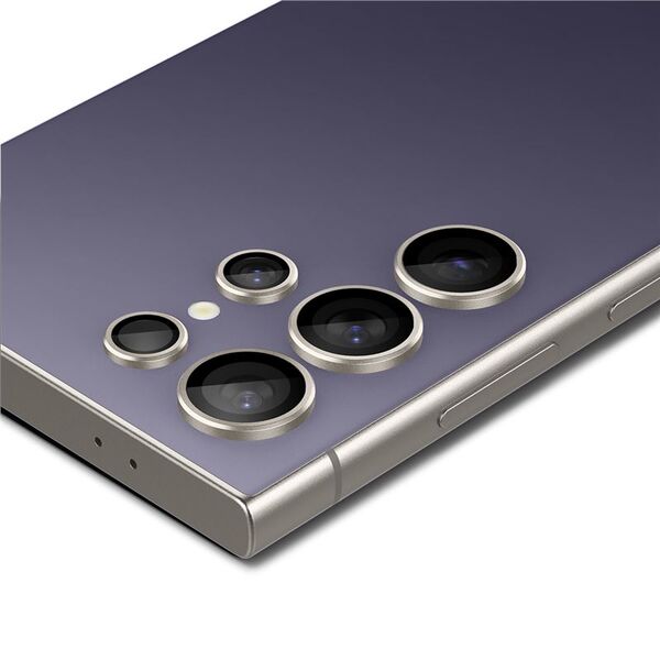 Spigen Spigen Glass tR EZ Fit Optik Pro 2 Pack, violet - Samsung Galaxy S24 Ultra