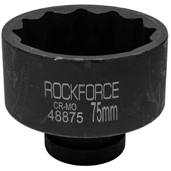 Καρυδάκι κρούσης Rockforce 75mm 1" (12-γωνιακό)