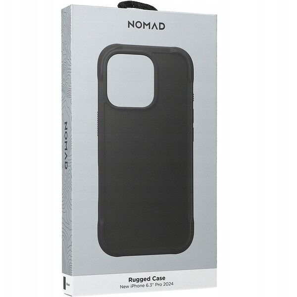 NOMAD Ανθεκτική Θήκη Μαύρη | iPhone 16 Pro