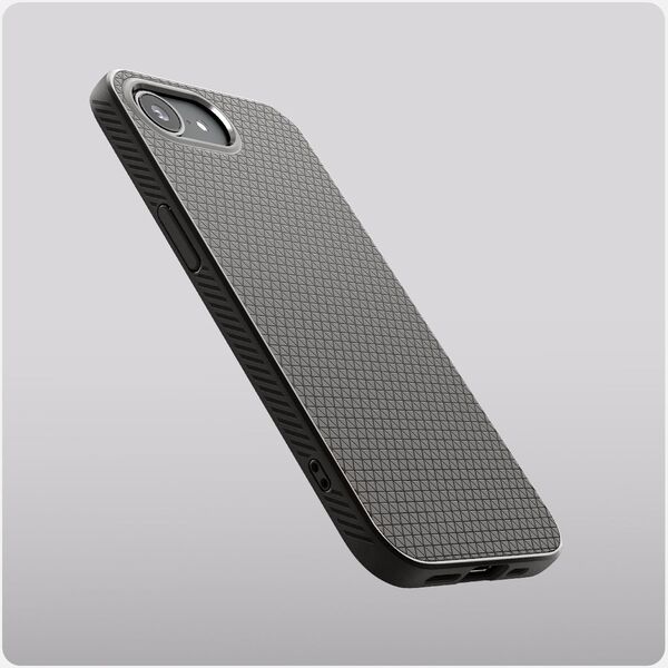 Spigen Liquid Air, μαρμάρινο γκρι - iPhone 16e