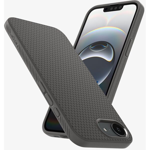 Spigen Liquid Air, μαρμάρινο γκρι - iPhone 16e