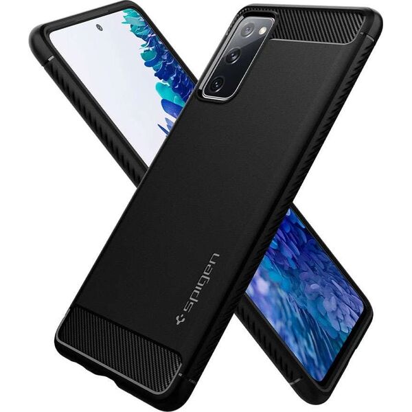 Spigen SPIGEN RUGGED ARMOR GALAXY S20 FE MATTE BLACK