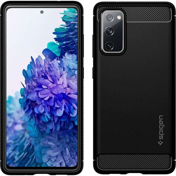 Spigen SPIGEN RUGGED ARMOR GALAXY S20 FE MATTE BLACK