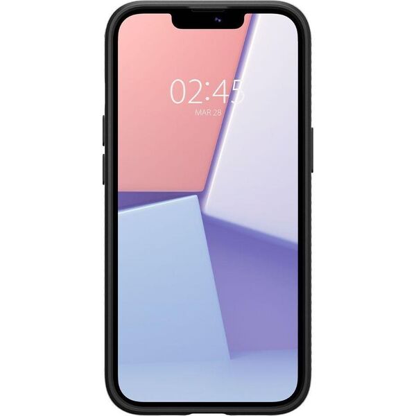 Spigen Θήκη Spigen Liquid Air Apple iPhone 13 Μαύρο Ματ