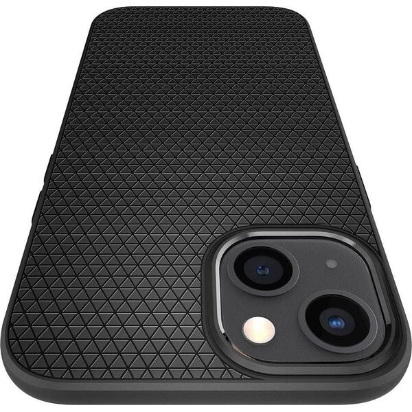 Spigen Θήκη Spigen Liquid Air Apple iPhone 13 Μαύρο Ματ