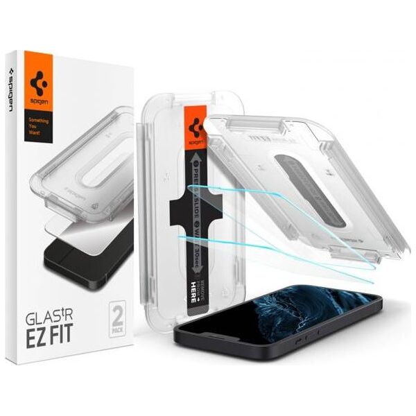 Spigen Tempered Glass Spigen GLAS.tR ez Fit Apple iPhone 13 mini [2 PACK]