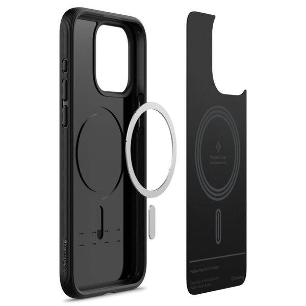 Spigen Spigen Caseology Parallax MAG iPhone 15 Pro Max 6.7" Magsafe Czarny/Matte Black ACS06614