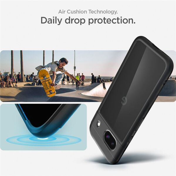 Spigen Spigen Ultra Hybrid, matte black - Google Pixel 8a