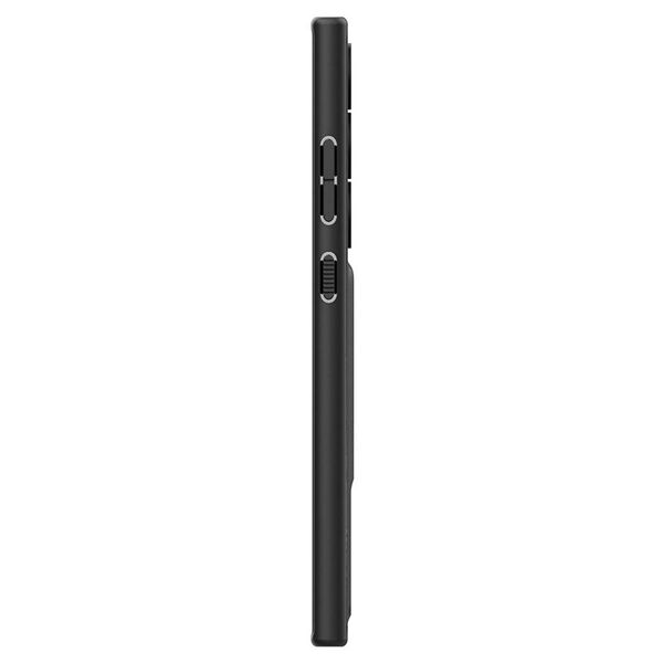 Spigen Spigen Liquid Slot, μαύρο ματ - Samsung Galaxy S24 Ultra