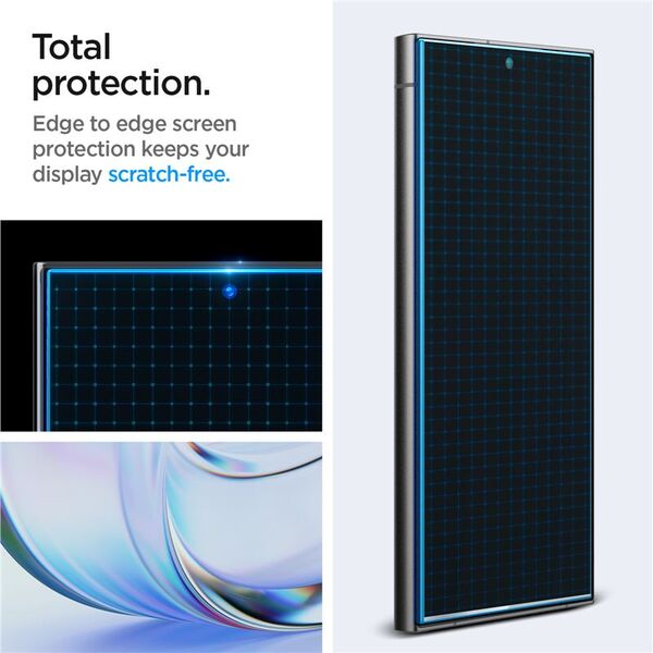 Spigen TEMPERED GLASS SPIGEN GLAS.TR ”EZ FIT” 2-PACK GALAXY S24 ULTRA PRIVACY