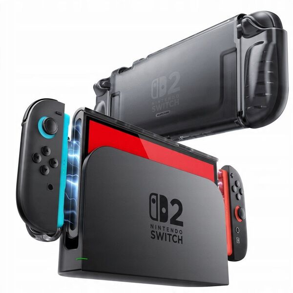 Etui Supcase Crystal Case Nintendo Switch 2 Frost Black