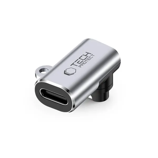 Adapter kątowy Tech-Protect Ultraboost Adapter USB-C / Garmin Watch Grey