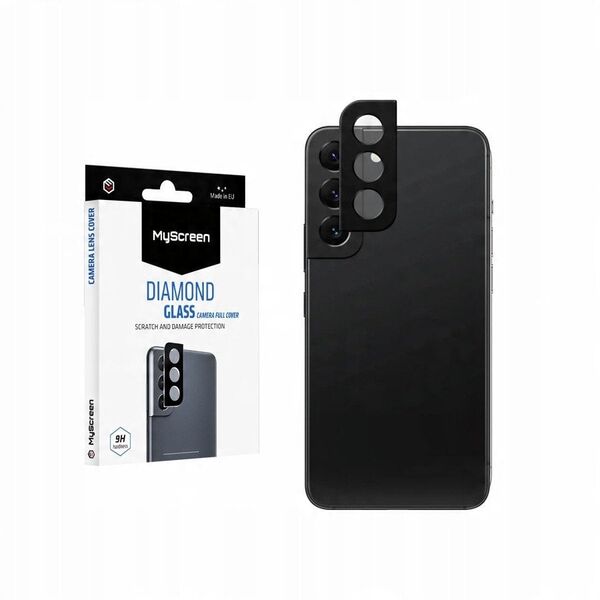 MyScreen Protector Samsung Galaxy A22 5G -  Szkło hartowane na tyle kamery MyScreen DIAMOND GLASS CAMERA FULL COVER