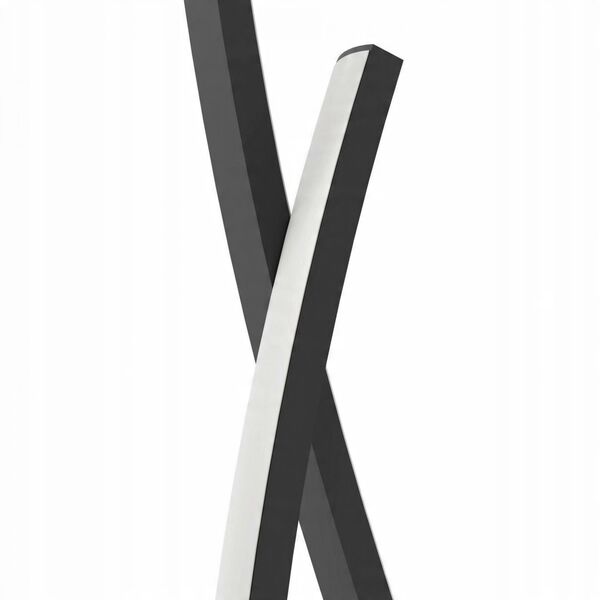 LED floor lamp EGLO GRISOLIA, 20 W, 2500 lm, 4000 K, black, 20 x 20 x 130 cm