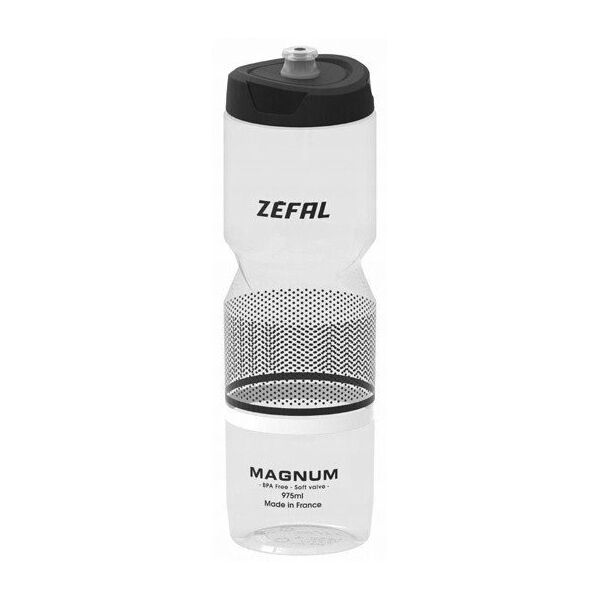 ZÉFAL Water bottle Magnum (Soft-Cap) 975ml Translucent (black)