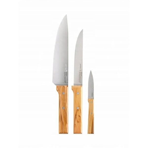 Opinel Zestaw Noży Trio Parallele Olive 002494