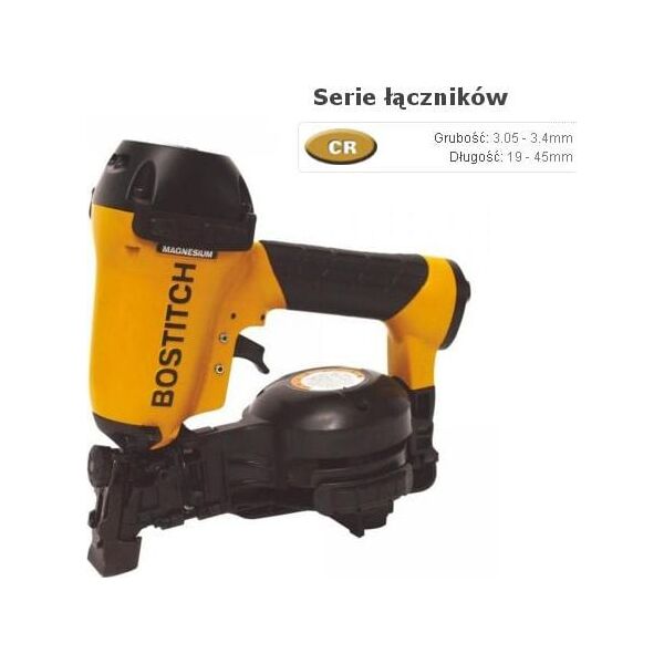 Bostitch BOSTITCH GWOŹDZIARKA BĘBNOWA-ST 45MM DO PRAC DEKARSKICH Z FUTERAŁEM BCHRN46K-2-E - RN46K-2-E