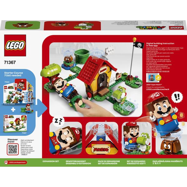 LEGO Super Mario Yoshi i dom Mario - zestaw rozszerzający (71367)