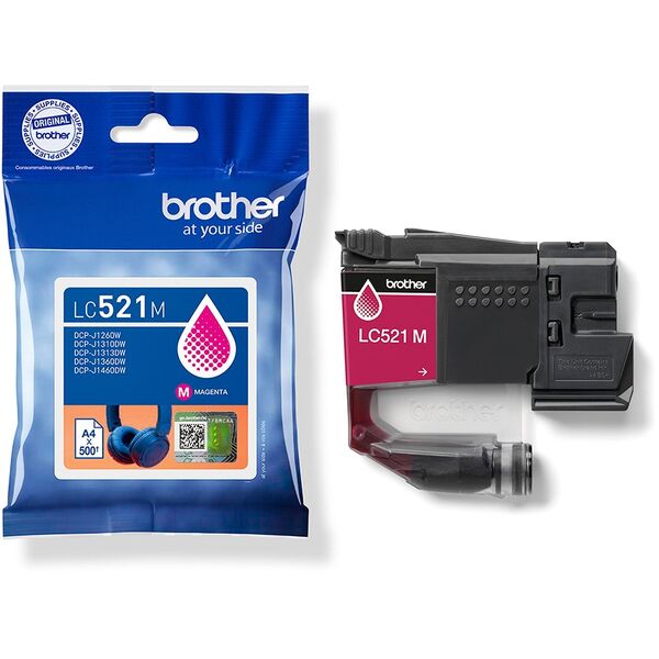 Brother LC521M | Ink Cartridges | Magenta