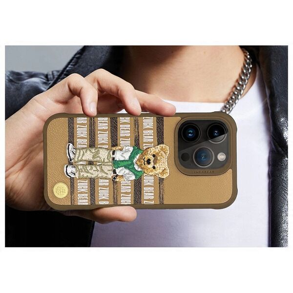 ZUCK BEAR futerał SAN FRANCISCO FORTUNE do IPHONE 15 Pro Max golden state bear