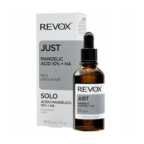 Revox B77, Just, Mandelic Acid 10% + HA, Exfoliating, Serum, For Face, 30 ml For Women