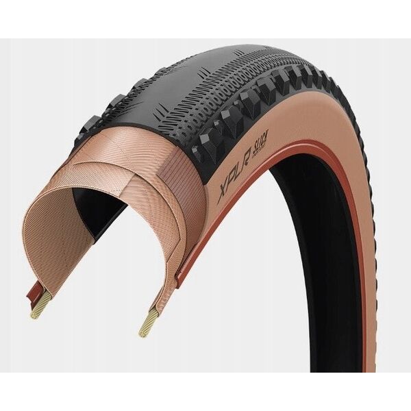 Opona GOODYEAR - XPLR Slick Tubeless 700x40/40-622 k. Blk/Tan