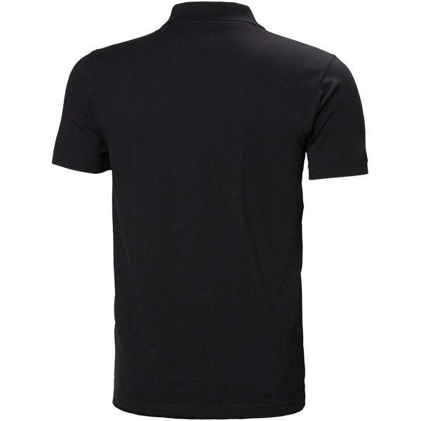 Μπλουζάκι HELLY HANSEN Manchester Polo, μαύρο S