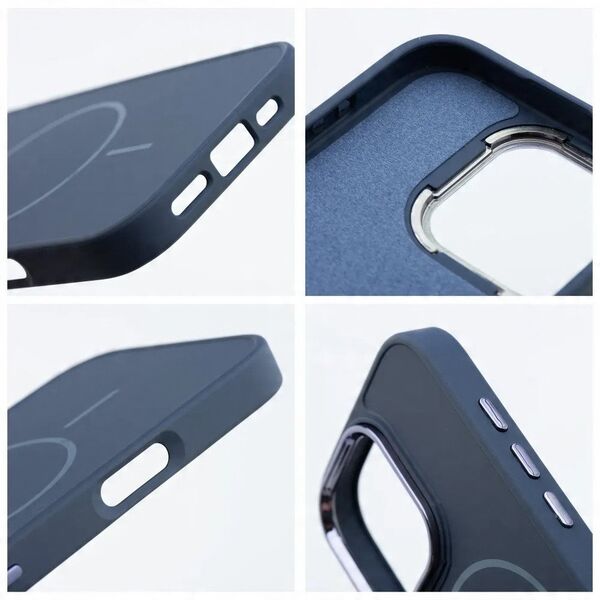 Θήκη FRAME MAG COVER συμβατή με MagSafe για IPHONE 16 PRO MAX μπλε