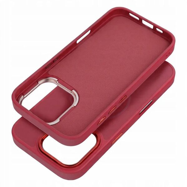 Θήκη FRAME MAG COVER συμβατή με MagSafe για IPHONE 16e (SE 4 2025) magenta