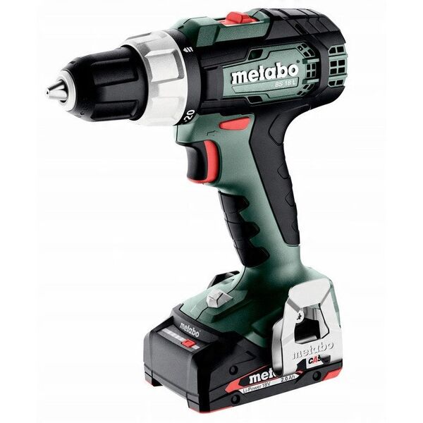 METABO.SCREWDRIVER BS 18 L 60/26Nm 2x2.0Ah + 74 ACC CASE