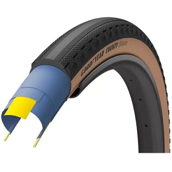 Opona GOODYEAR - County Ultimate Tubeless Complete 650bx50 27.5x2.0/50-584 k. Blk/Tan