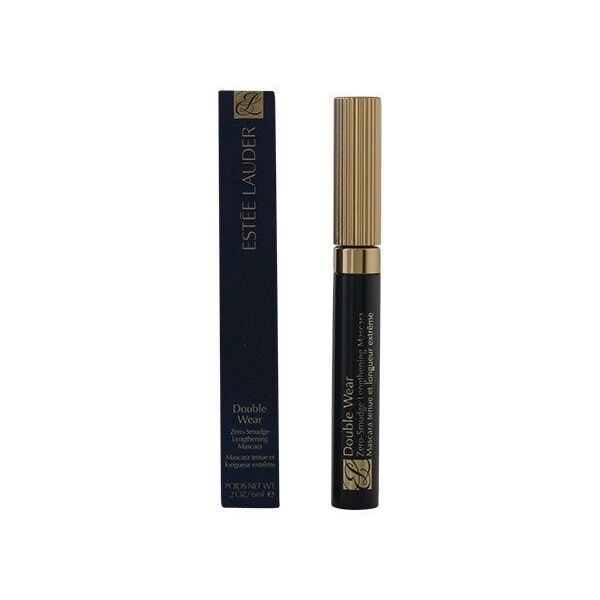 Estee Lauder Estee Lauder Double Wear Zero Smudge Lengthening Μάσκαρα 01 Μαύρο 6ml