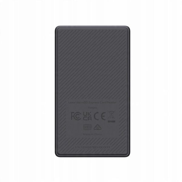 Αναγνώστης καρτών Lexar microSDXC Express, συμβατός με microSD UHS-I, R900MB/s με ενσωματωμένο ανεμιστήρα (USB3