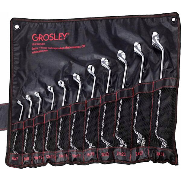 Sourcing GROSLEY SET OF 11 DEEP OFFSET RING WRENCHES IN A BAG......