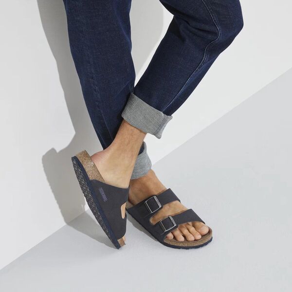 Birkenstock klapki Arizona BS 1023116 DESERT DUST INDIGO BLUE (szerokość standardowa) 46