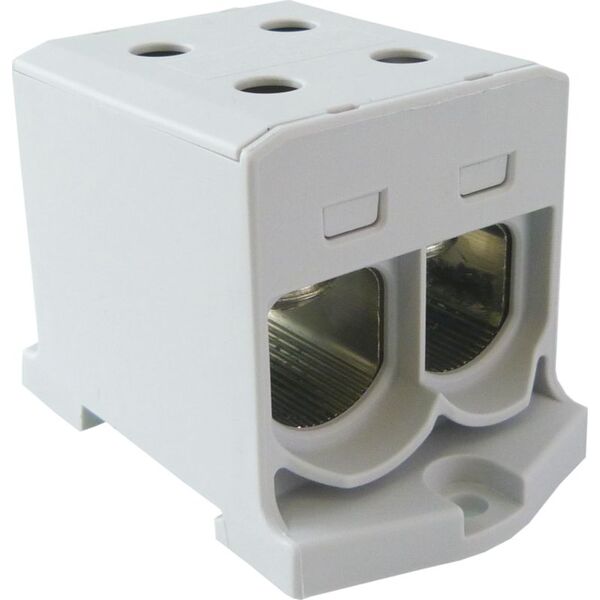 MOREK Złączka szynowa 25-150mm2 szara 4otwor AL/CU 1000V TH35 1P MAA2150A10 Morek 4191