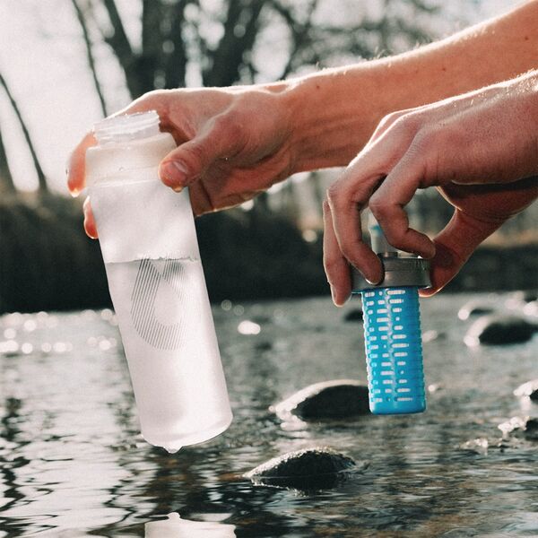 Ultraflask + 500ml Filter Kit, Clear