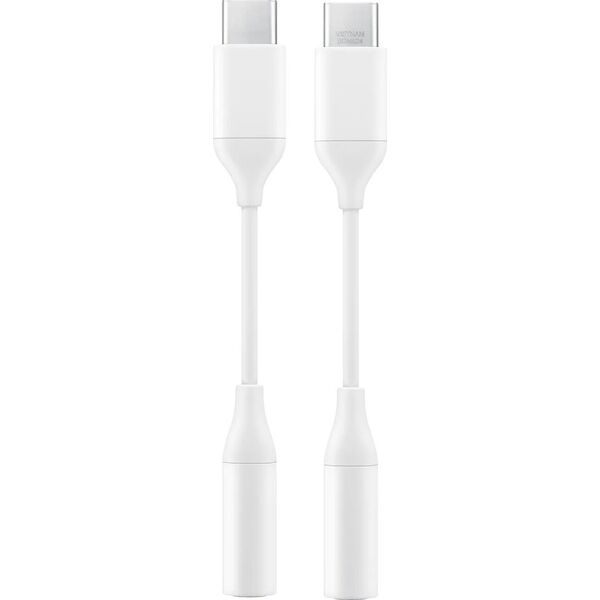 Adapter USB Samsung GP-TGU022MV USB-C - Jack 3.5mm Biały  (GP-TGU022MVAWW)