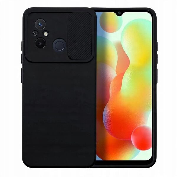 Θήκη SLIDE για XIAOMI Redmi 12C μαύρη