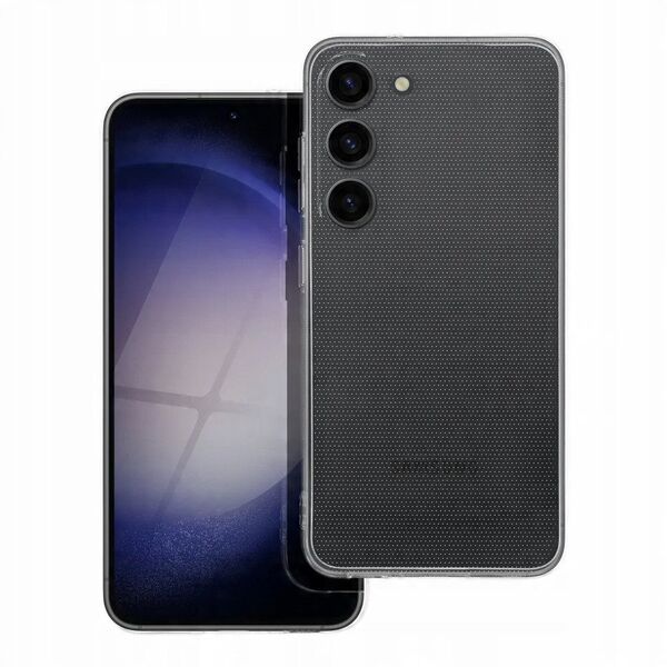 Θήκη CLEAR CASE 2 mm για SAMSUNG S23 (προστασία κάμερας) διαφανής