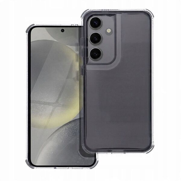 Θήκη MATRIX CLEAR για SAMSUNG S24 FE μαύρο